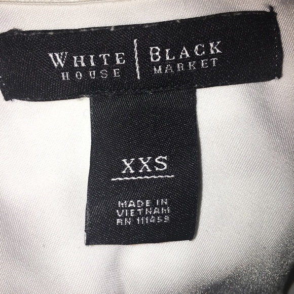 White House Black Market One Shoulder Top - Picture 6 of 7